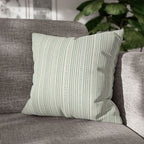 Rainfall Weave Aqua | Square Pillowcase