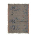 Forestline Woven Blanket | Scenic Tree Tapestry Throw