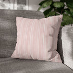Rainfall Weave Blush  | Square Pillowcase