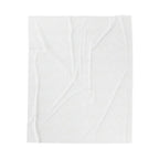 Soft Plaid Velveteen Plush Blanket — Neutral Plaid Cozy Throw for Living Room & Bedroom