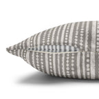 Rainfall Weave Mist  | Square Pillowcase