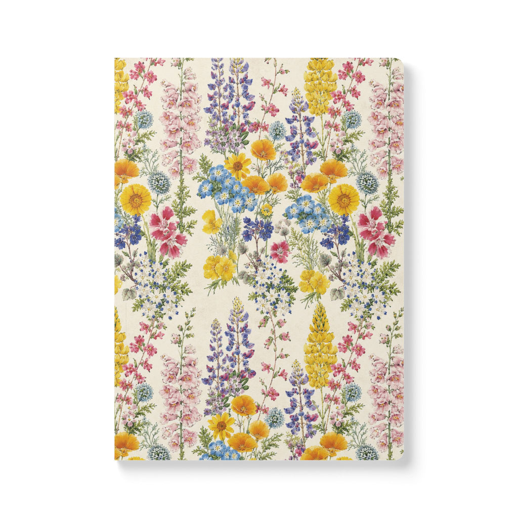 Wildflower Bouquet Softcover Journal | Floral Pattern Notebook
