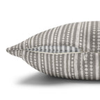 Rainfall Weave Mist  | Square Pillowcase