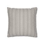 Rainfall Weave Mist  | Square Pillowcase