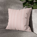 Rainfall Weave Blush  | Square Pillowcase