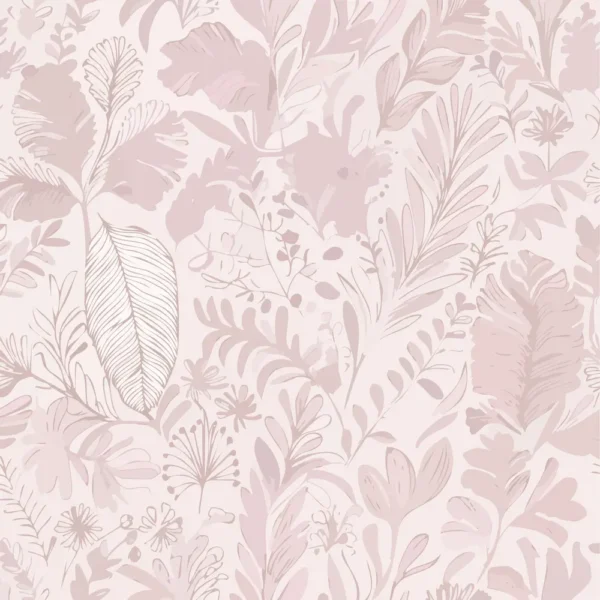 Edenlace seamless botanical pattern tile